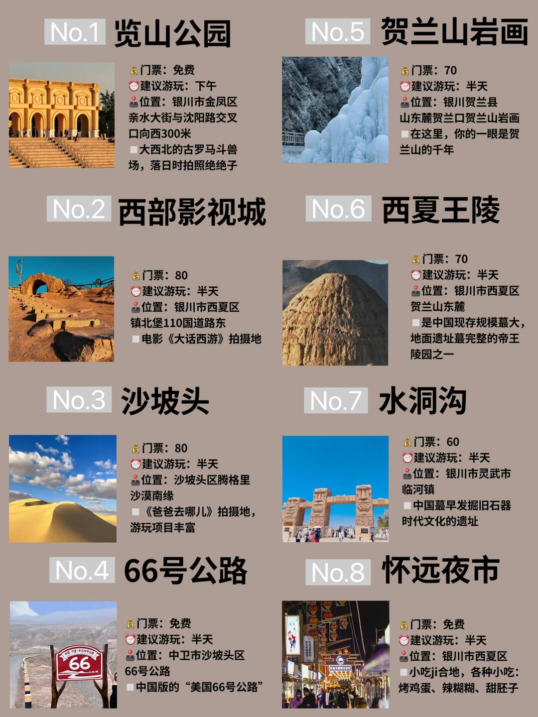 银川最佳旅游时间(银川旅游一日游攻略)